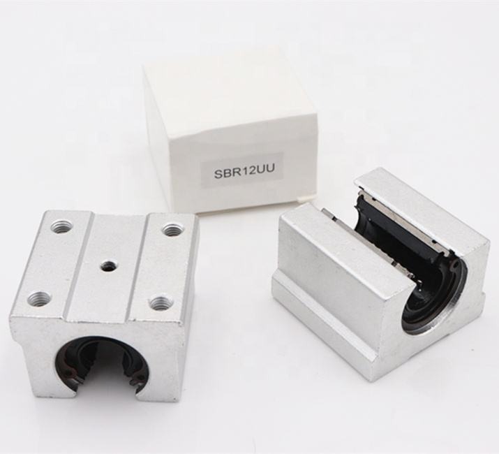 Комплект линейных направляющих серии SBR (SBR10/12/16/20/25) с блоками линейных подшипников SBR20UU – скользящий вал с поддержкой станка с ЧПУ